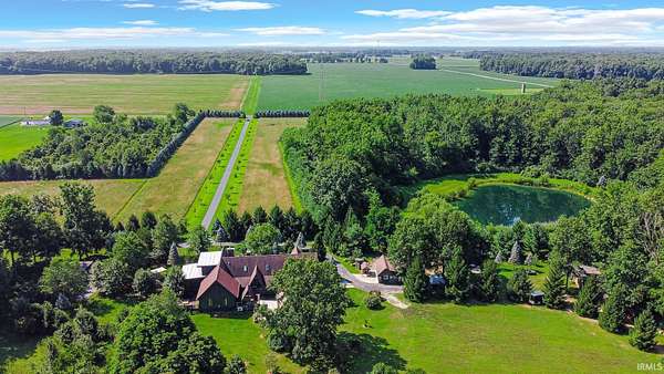 20 Acres of Recreational Land with Home for Sale in Culver, Indiana