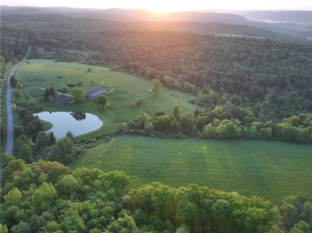 159 Acres of Land with Home for Sale in Unadilla, New York