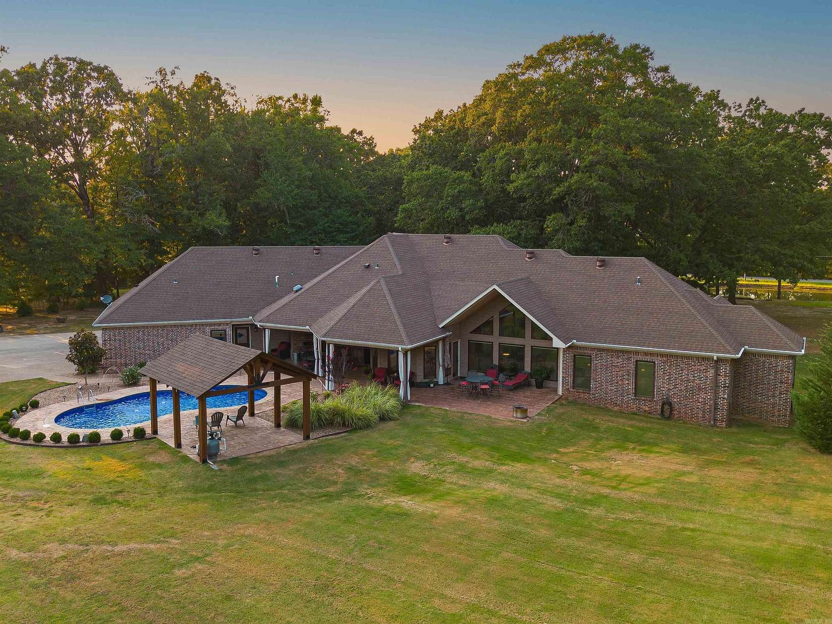 9.17 Acres of Land with Home for Sale in Cabot, Arkansas