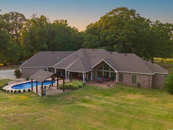 9.17 Acres of Land with Home for Sale in Cabot, Arkansas