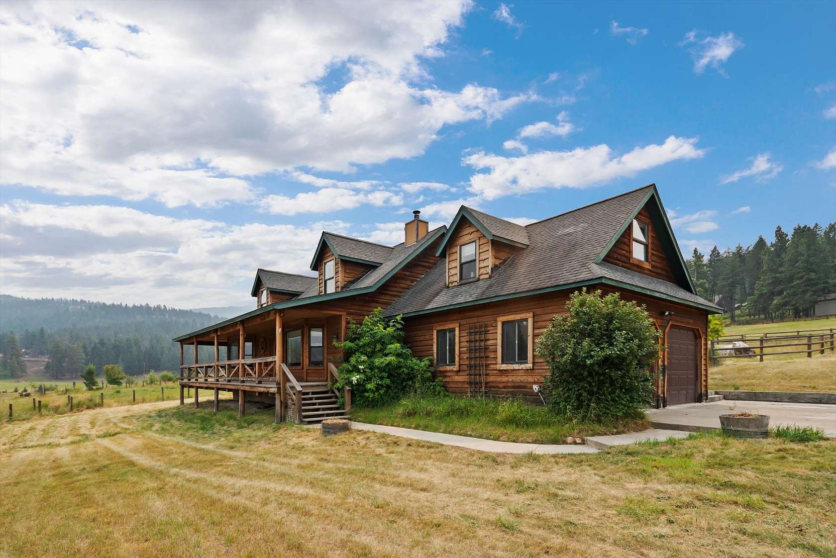 3 Acres of Land with Home for Sale in Kalispell, Montana
