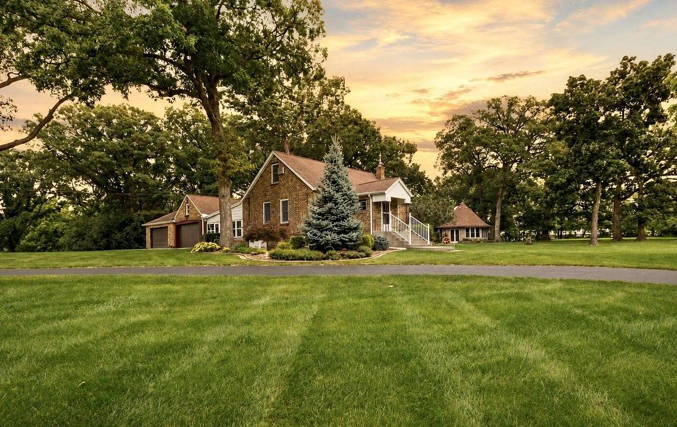 5.52 Acres of Land with Home for Sale in St. John, Indiana