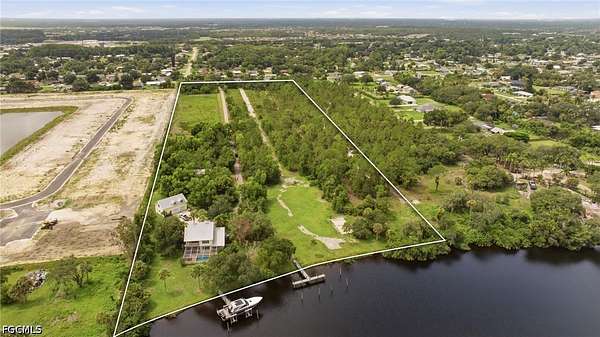 9.67 Acres of Land with Home for Sale in Fort Myers, Florida