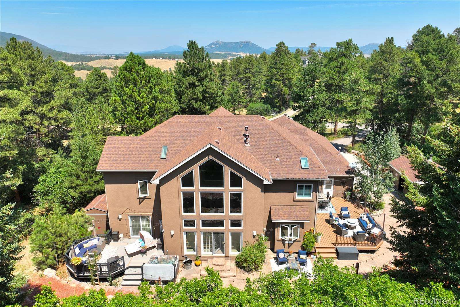 2.23 Acres of Land with Home for Sale in Larkspur, Colorado