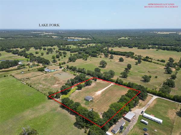 4 Acres of Land with Home for Sale in Alba, Texas