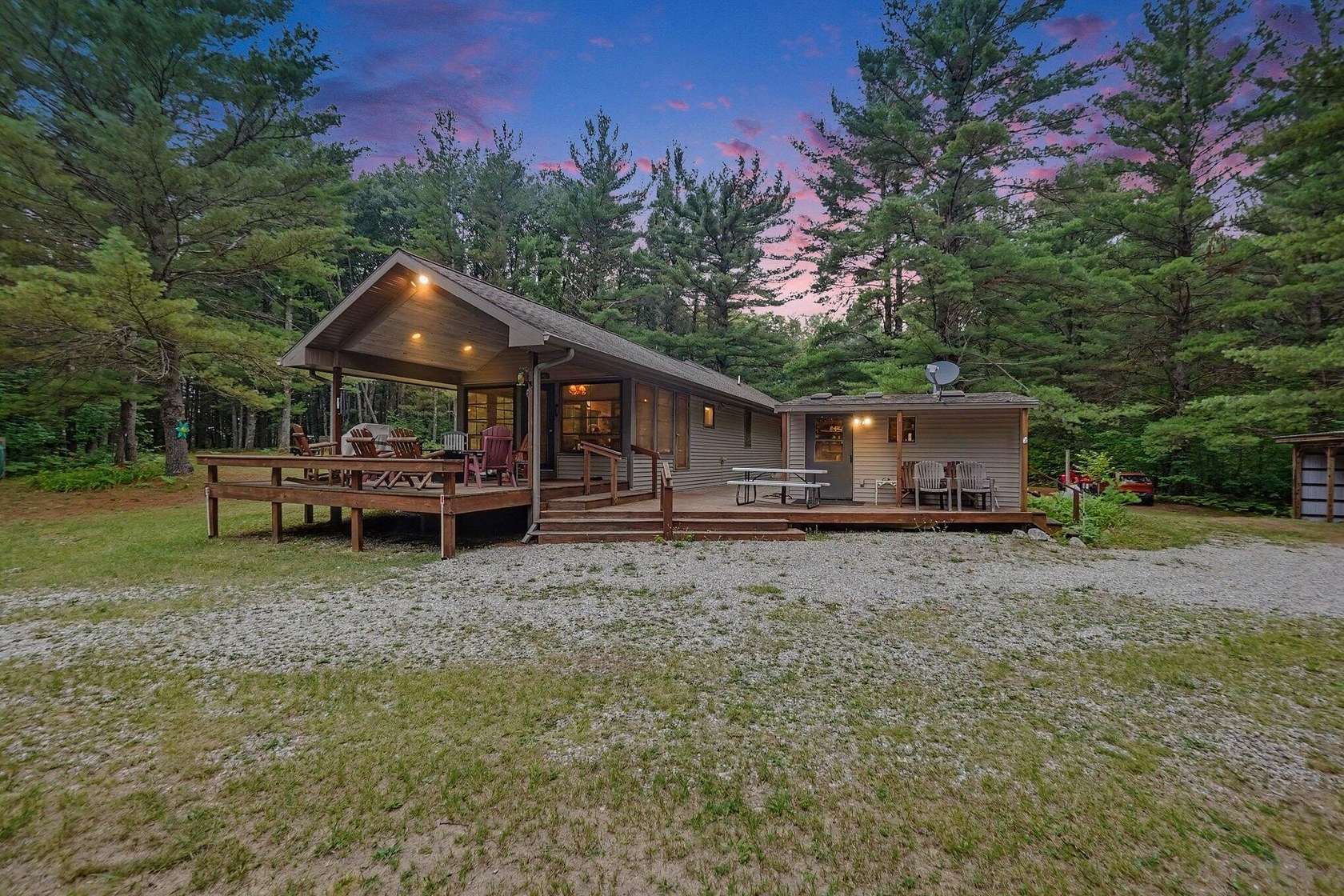278 Acres of Land with Home for Sale in Luther, Michigan
