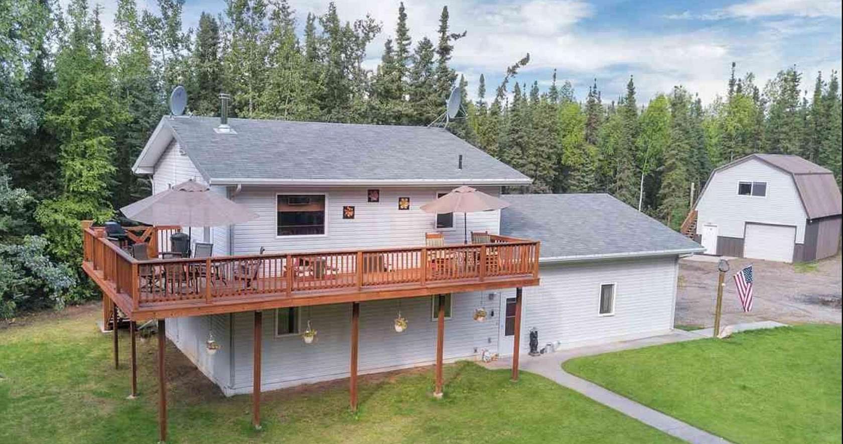 4.18 Acres of Land with Home for Sale in Fairbanks, Alaska