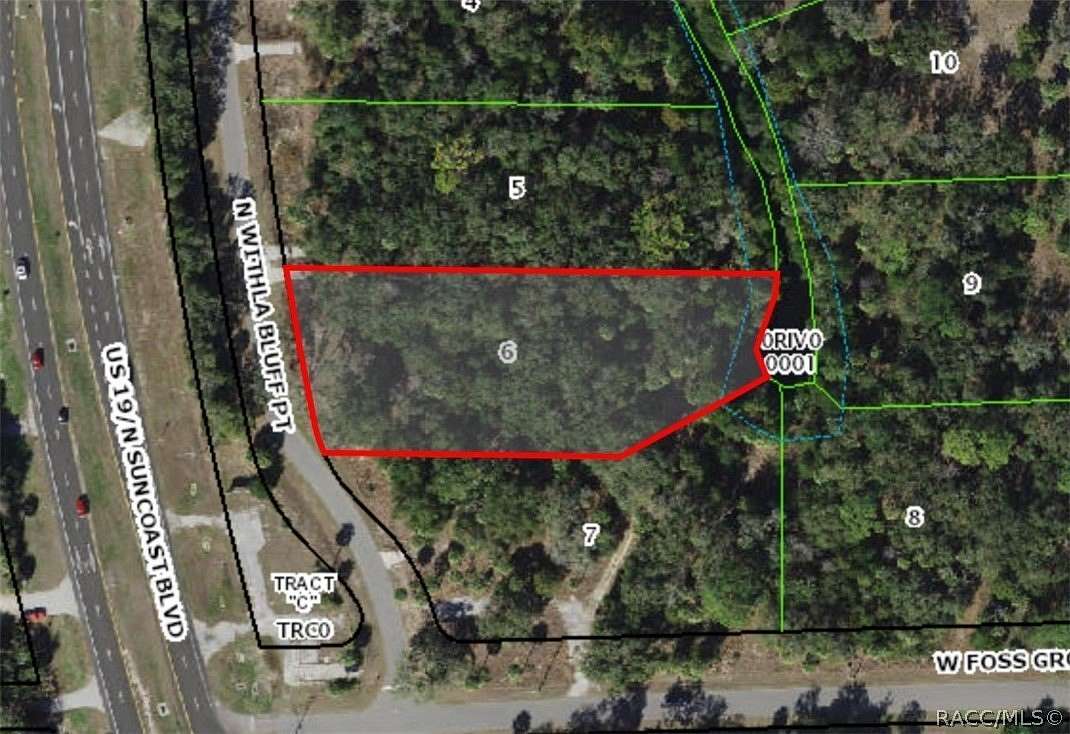 1.48 Acres of Residential Land for Sale in Inglis, Florida