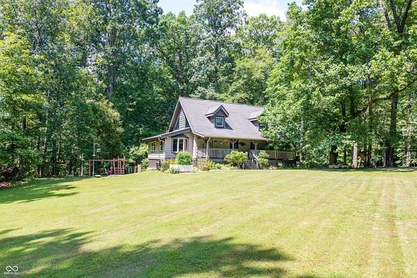 12.7 Acres of Land with Home for Sale in Martinsville, Indiana
