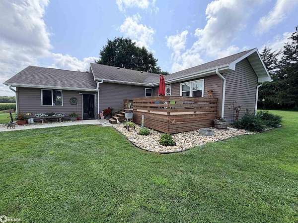 4 Acres of Land with Home for Sale in Hampton, Iowa