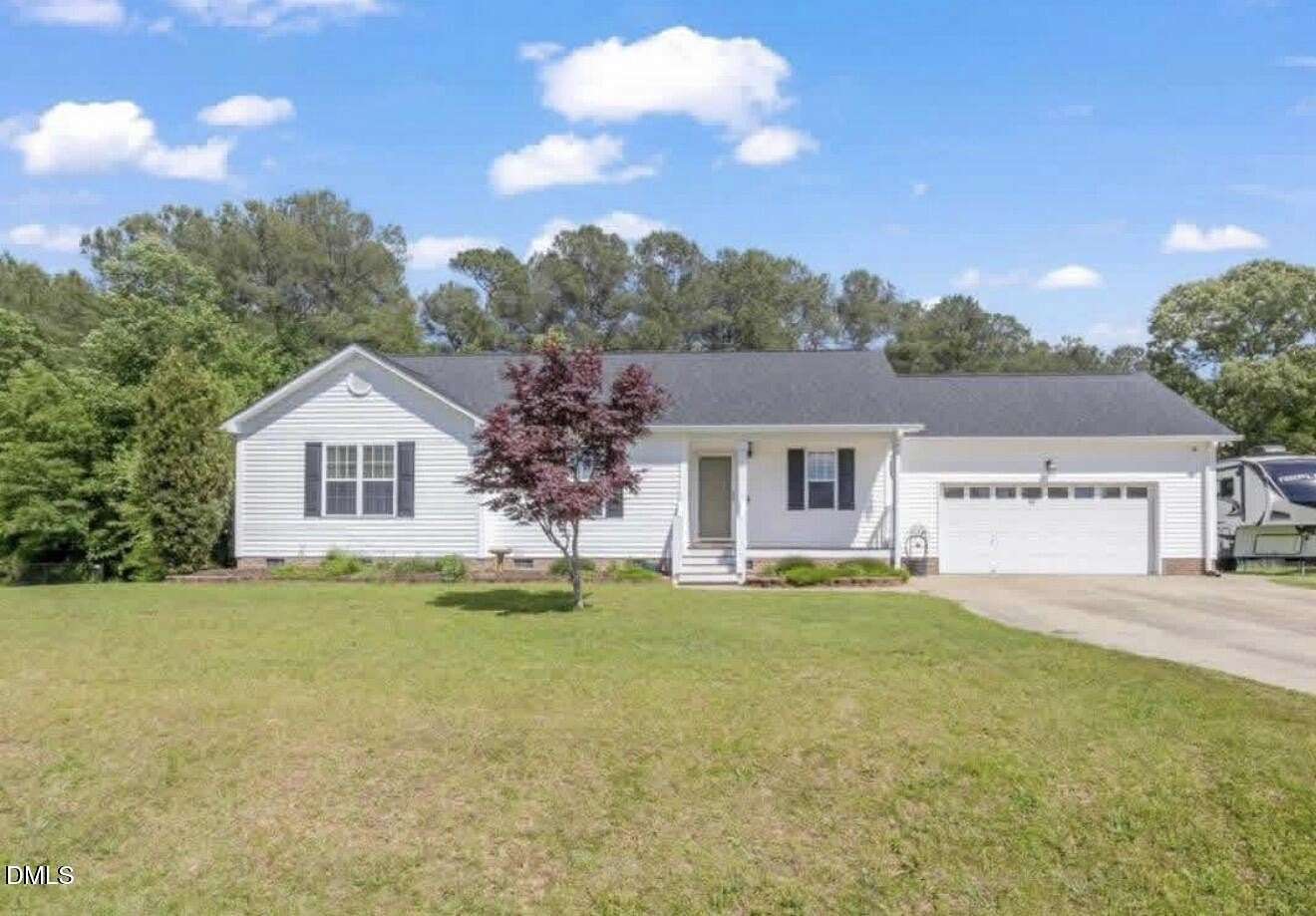 2.3 Acres of Land with Home for Lease in Clayton, North Carolina