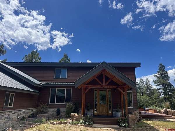15.2 Acres of Land with Home for Sale in Pagosa Springs, Colorado