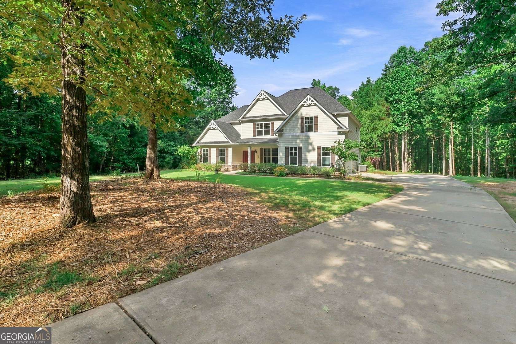 3 Acres of Land with Home for Sale in Moreland, Georgia