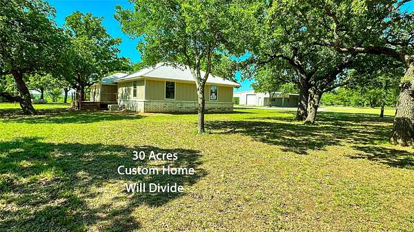 30.7 Acres of Land with Home for Sale in Cisco, Texas
