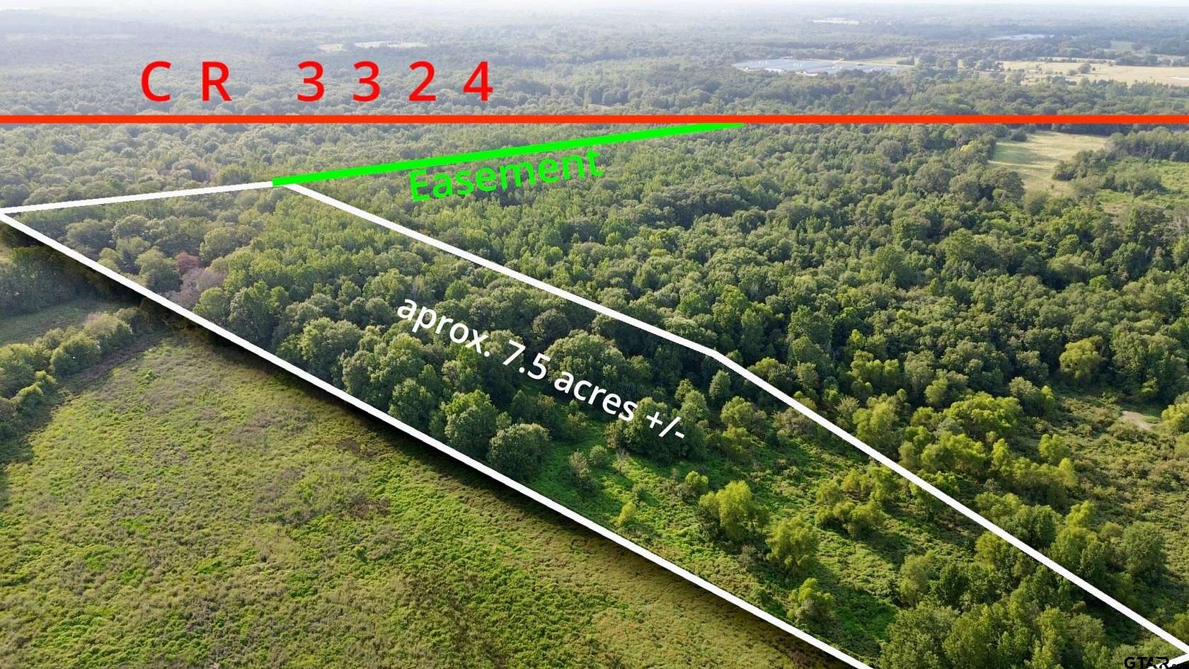 8.1 Acres of Land for Sale in Pittsburg, Texas