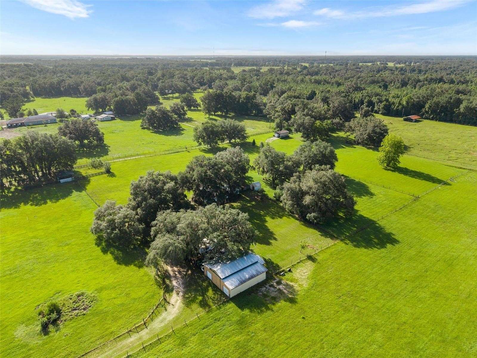 41 Acres of Land with Home for Sale in Trenton, Florida