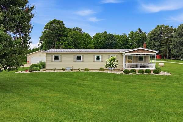 3.42 Acres of Land with Home for Sale in Bellville, Ohio