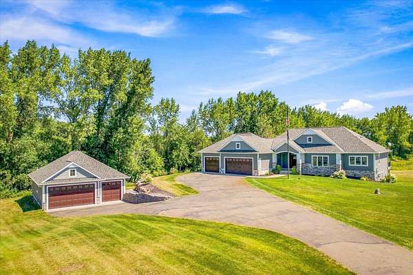 5.3 Acres of Land with Home for Sale in Ham Lake, Minnesota