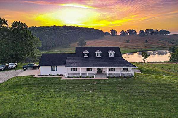 427 Acres of Land with Home for Sale in Ava, Missouri