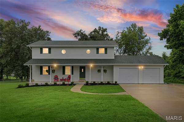 3.49 Acres of Land with Home for Sale in O'Fallon, Missouri