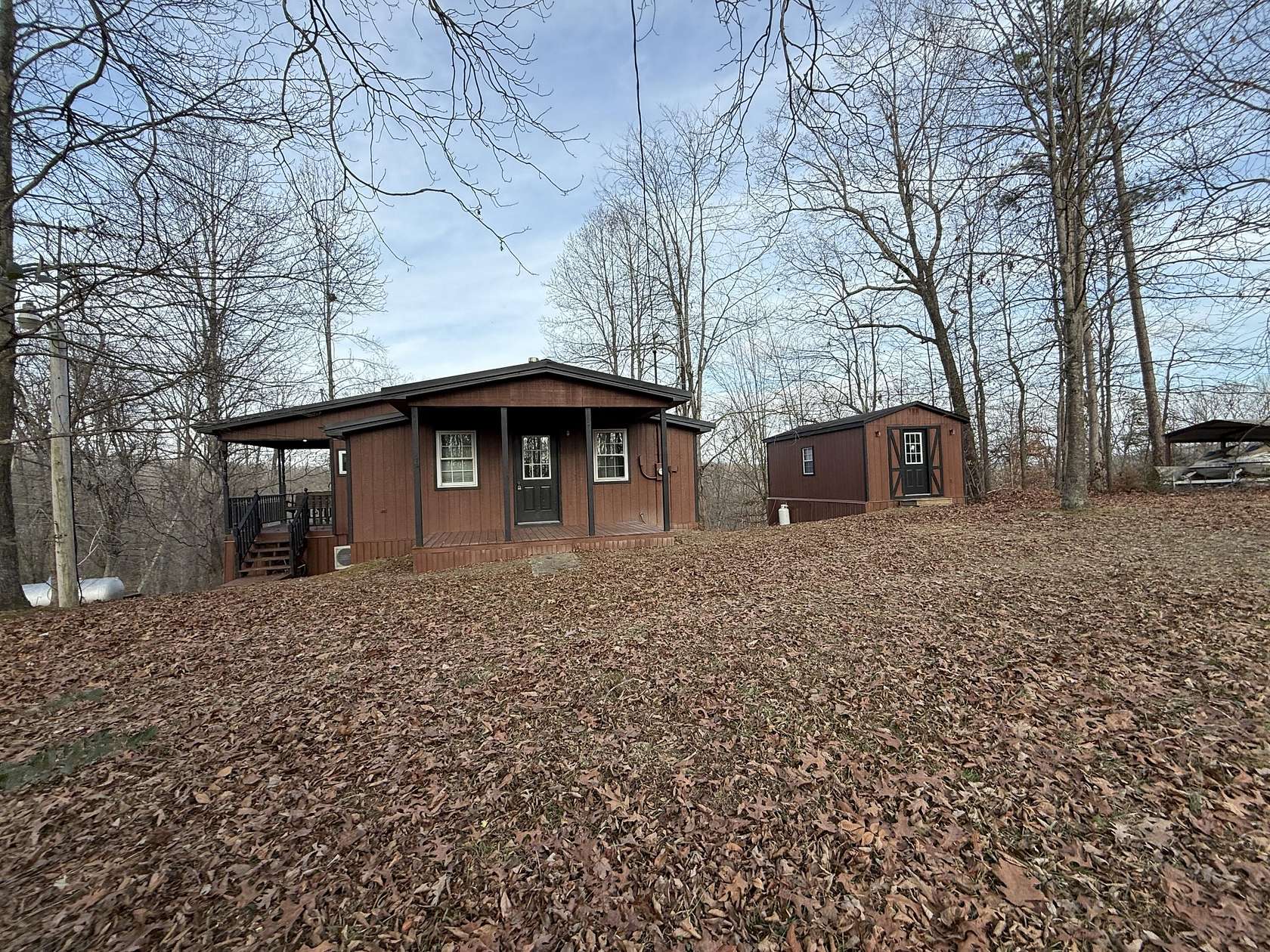 0.84 Acres of Land with Home for Sale in Wellington, Kentucky