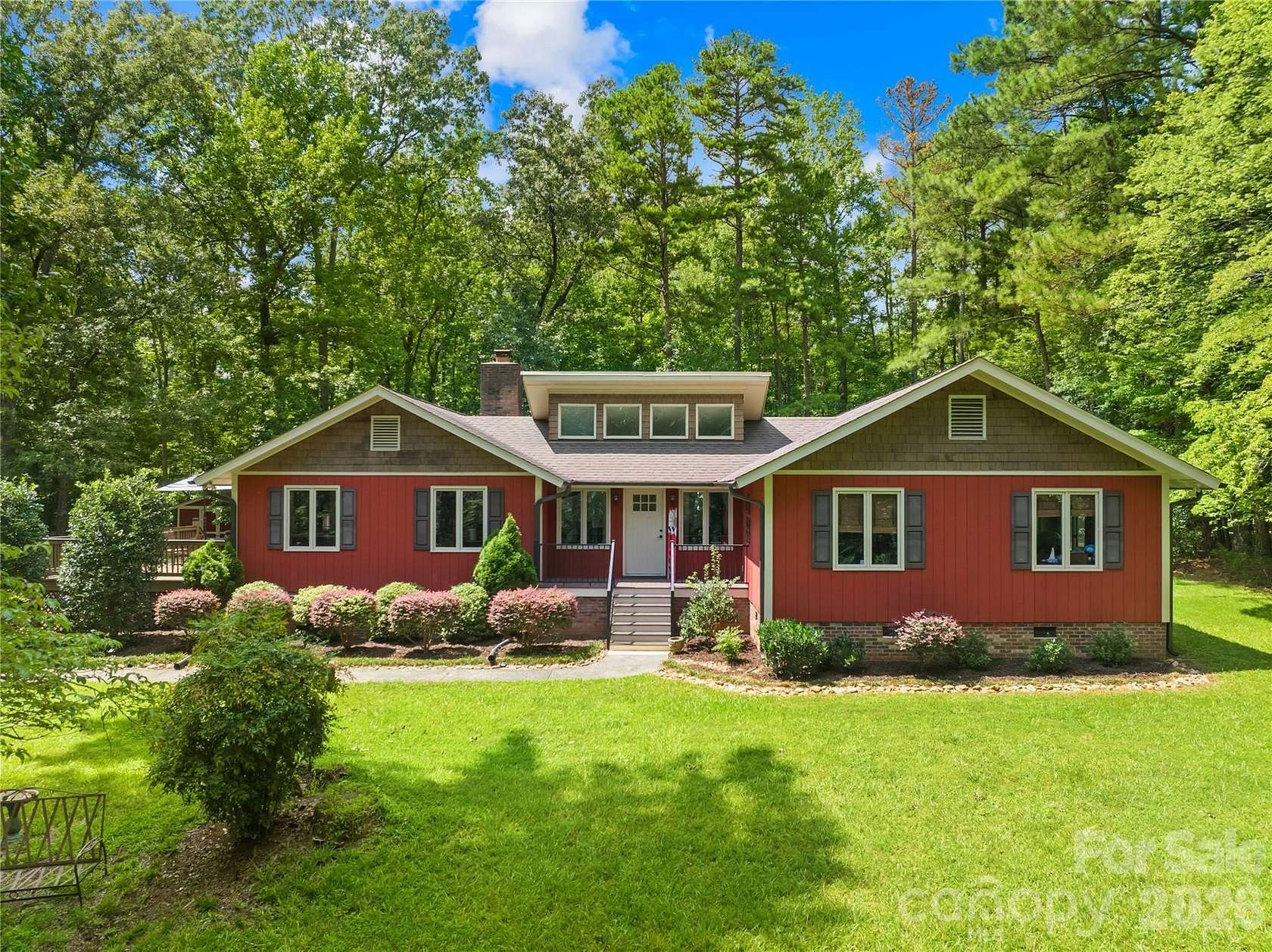 1.5 Acres of Land with Home for Sale in Matthews, North Carolina