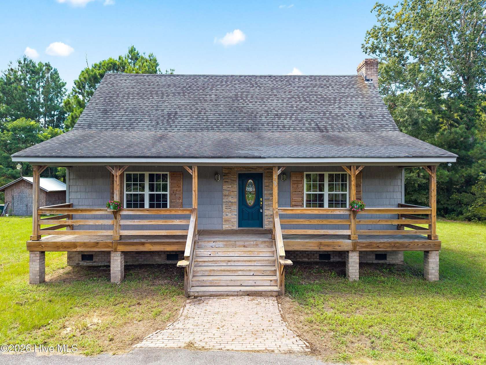 2.56 Acres of Land with Home for Sale in Shiloh, North Carolina