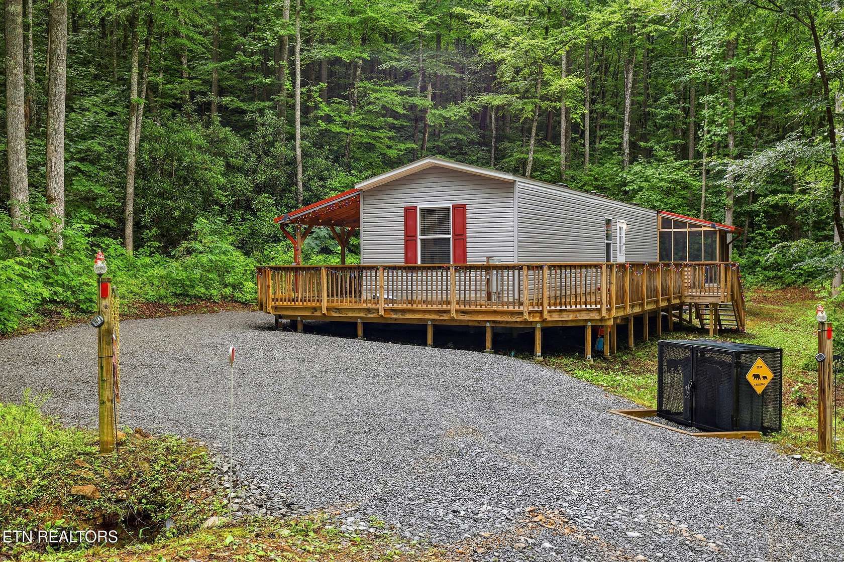 6.14 Acres of Land with Home for Sale in Townsend, Tennessee