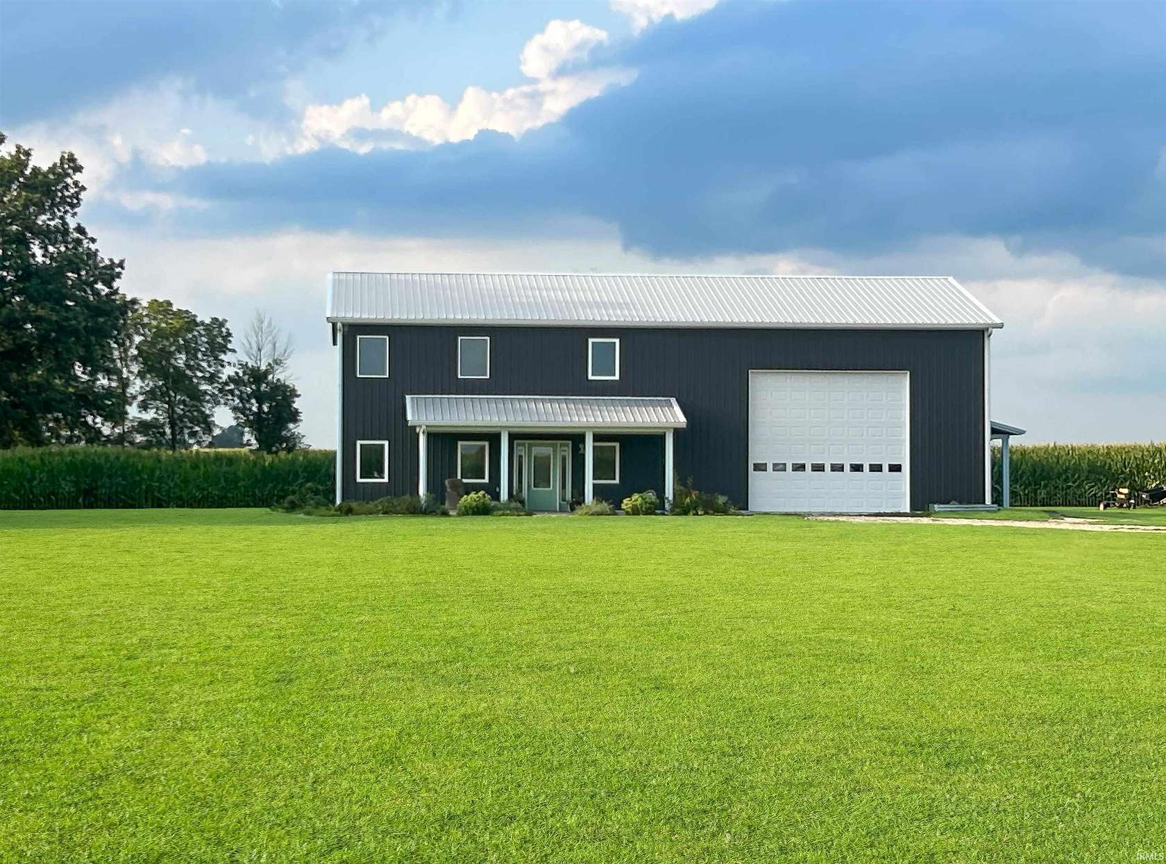 16 Acres of Land with Home for Sale in Colfax, Indiana