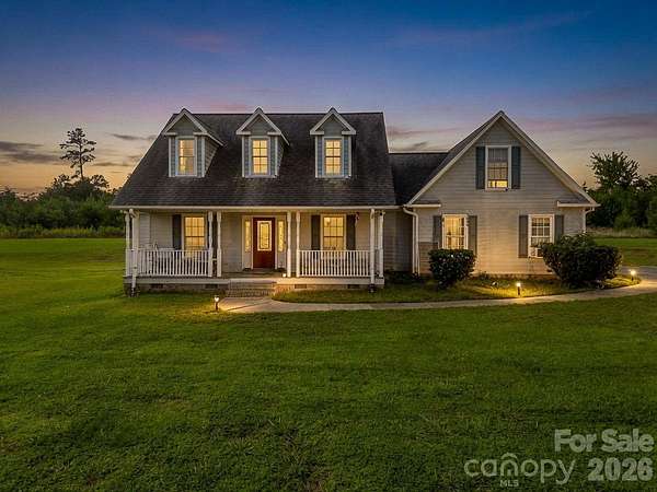 11.7 Acres of Land with Home for Sale in Rutherfordton, North Carolina