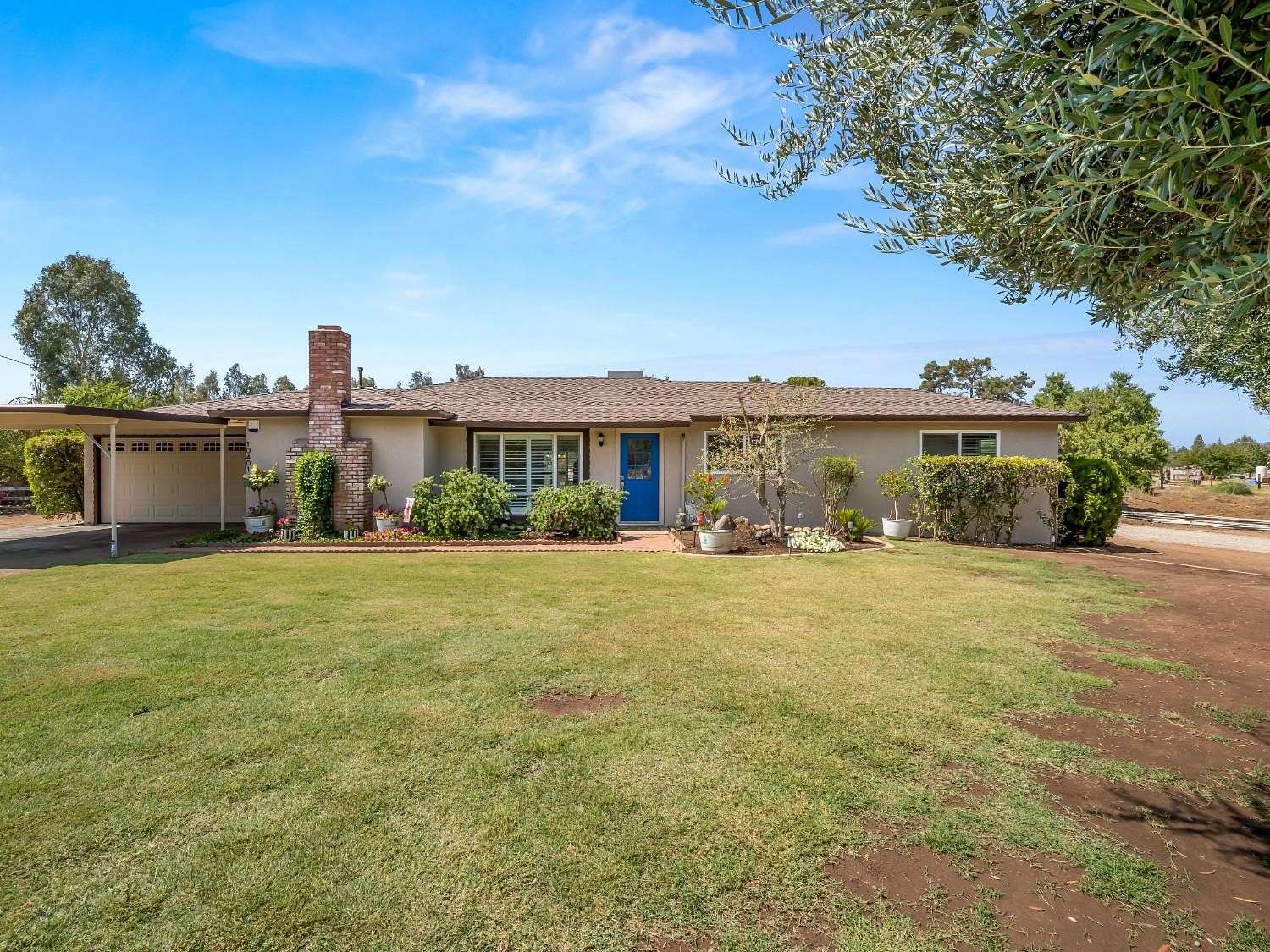 3.64 Acres of Land with Home for Sale in Clovis, California