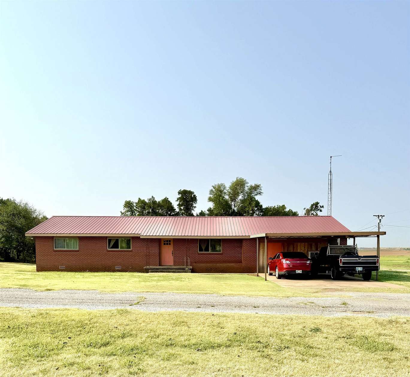 48.2 Acres of Land with Home for Sale in Nash, Oklahoma