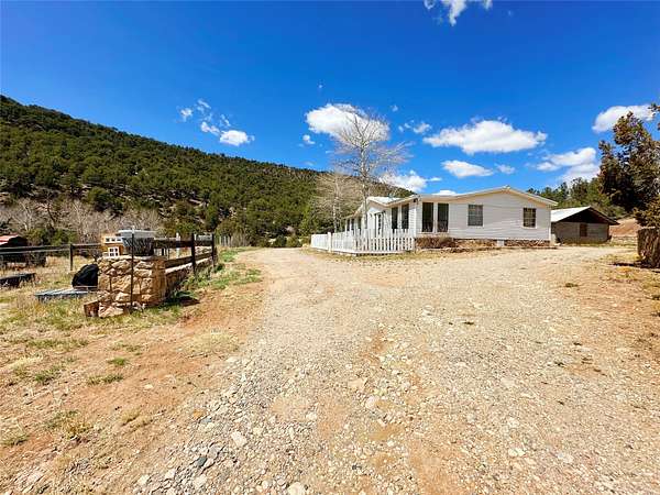 27.2 Acres of Land with Home for Sale in Pecos, New Mexico