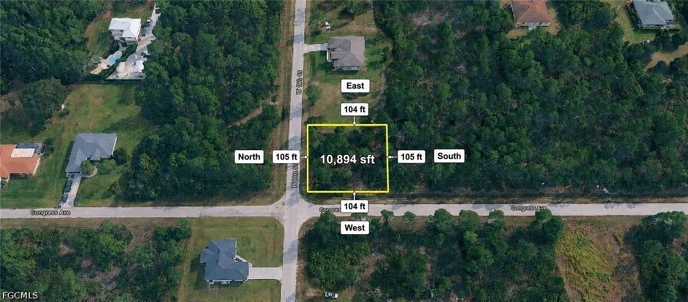0.25 Acres of Residential Land for Sale in Lehigh Acres, Florida