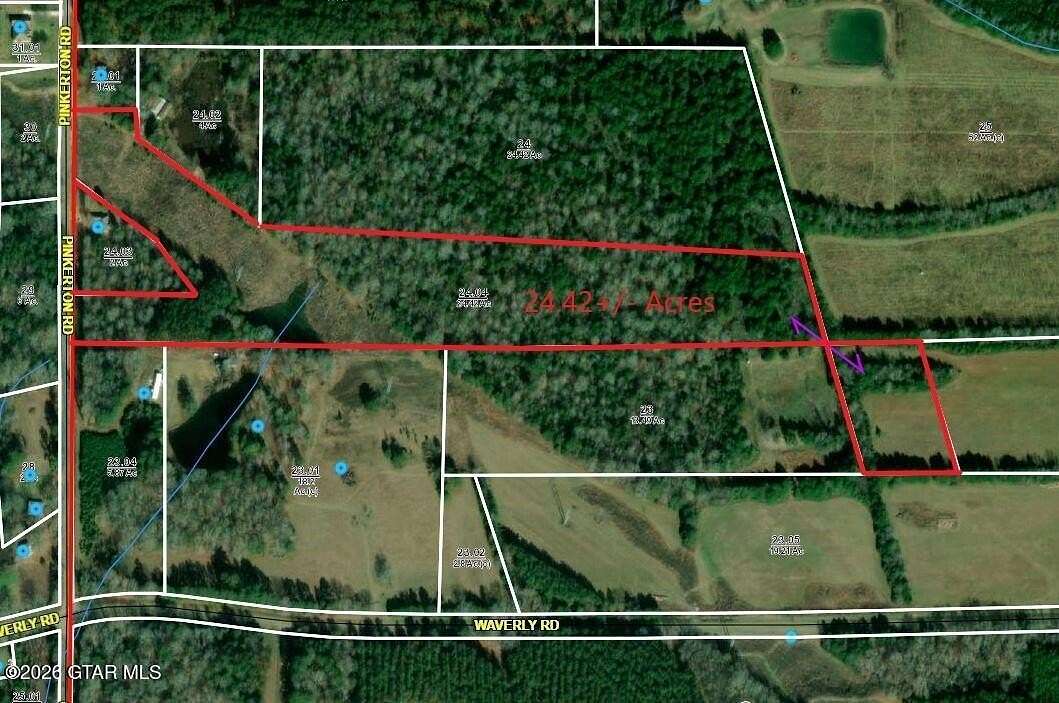 24.4 Acres of Commercial Land for Sale in West Point, Mississippi
