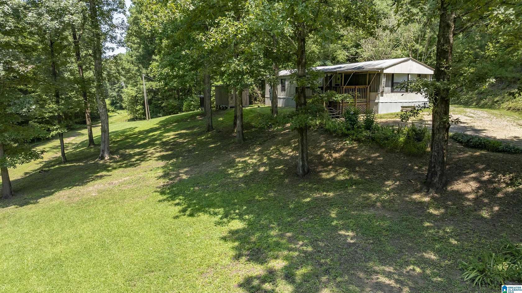 8.6 Acres of Land with Home for Sale in Locust Fork, Alabama