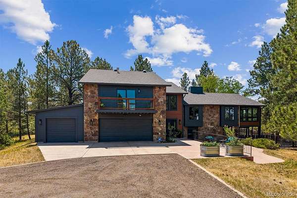 5 Acres of Land with Home for Sale in Franktown, Colorado