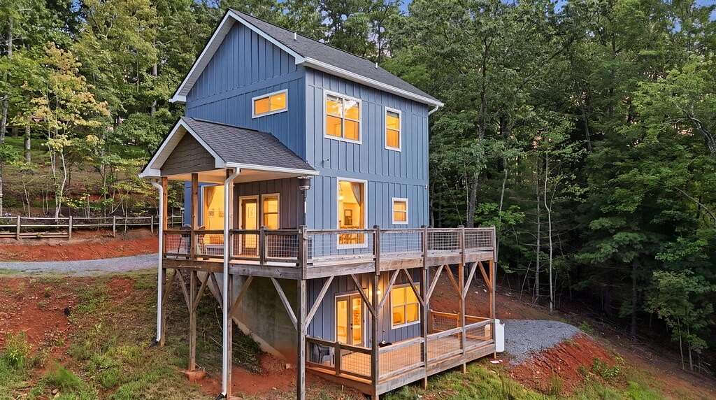 1.64 Acres of Land with Home for Sale in Murphy, North Carolina