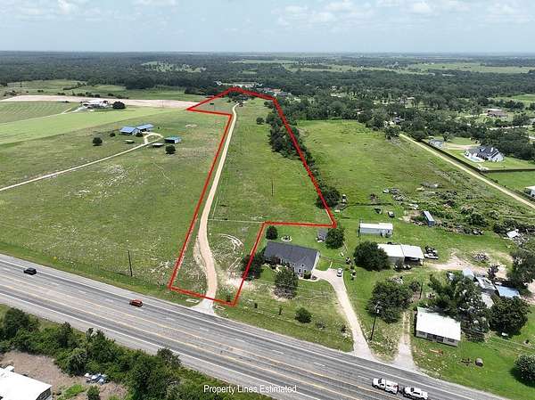 14.7 Acres of Land with Home for Sale in Bellville, Texas