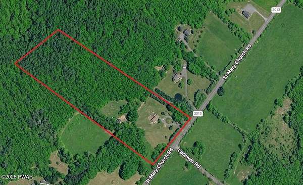12.3 Acres of Land with Home for Sale in Lake Ariel, Pennsylvania