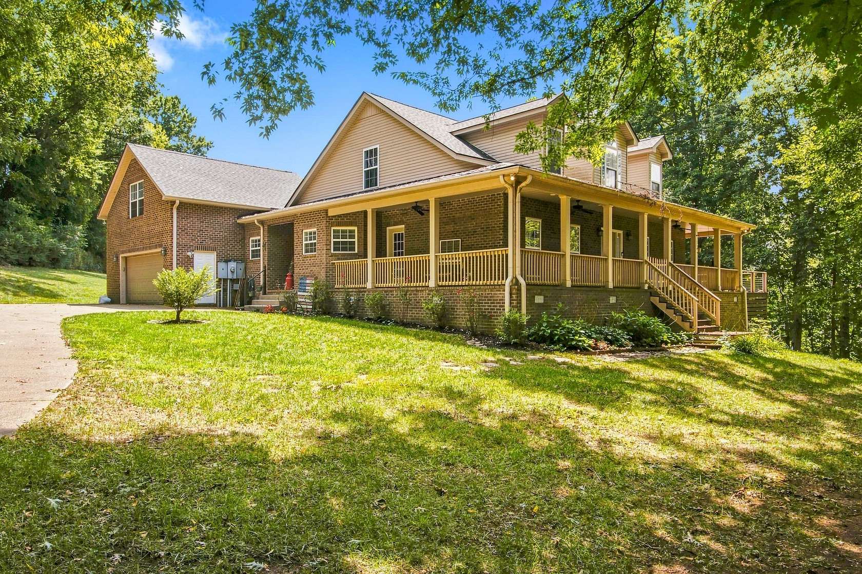 3.34 Acres of Land with Home for Sale in Spring Hill, Tennessee