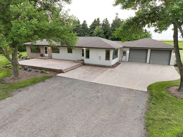 5.5 Acres of Land with Home for Sale in Lake Lillian, Minnesota