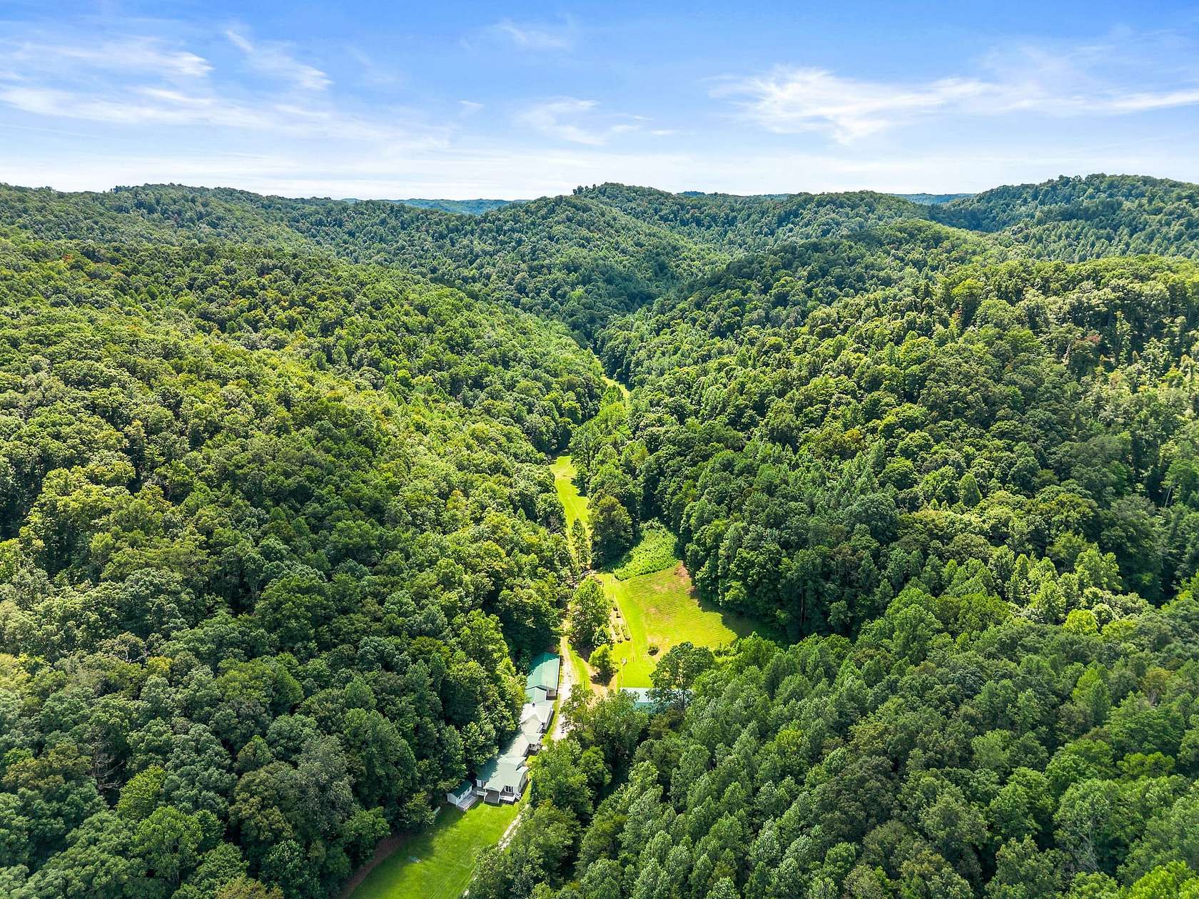 245 Acres of Recreational Land with Home for Sale in Vanceburg, Kentucky