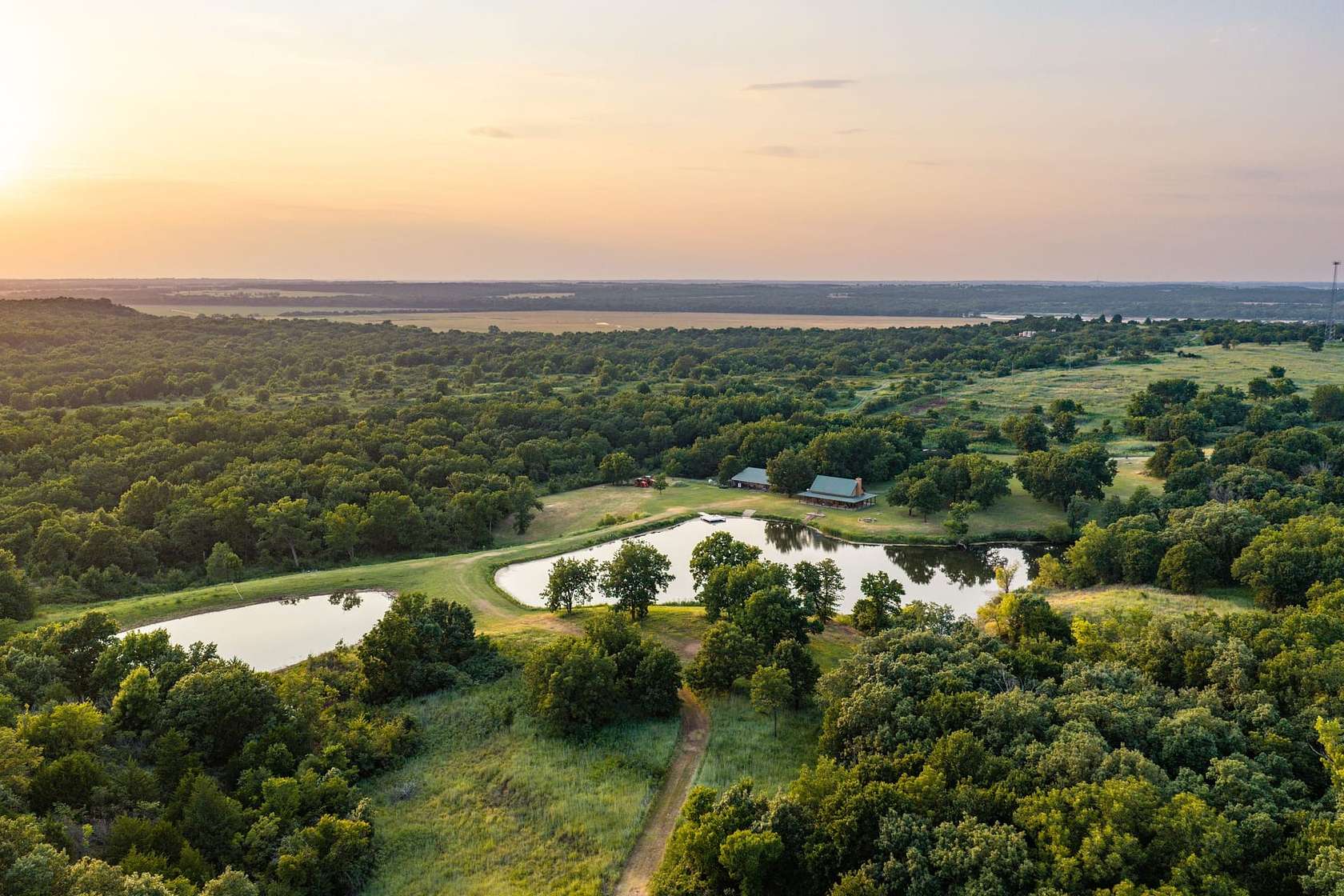 440 Acres of Land with Home for Sale in Ralston, Oklahoma
