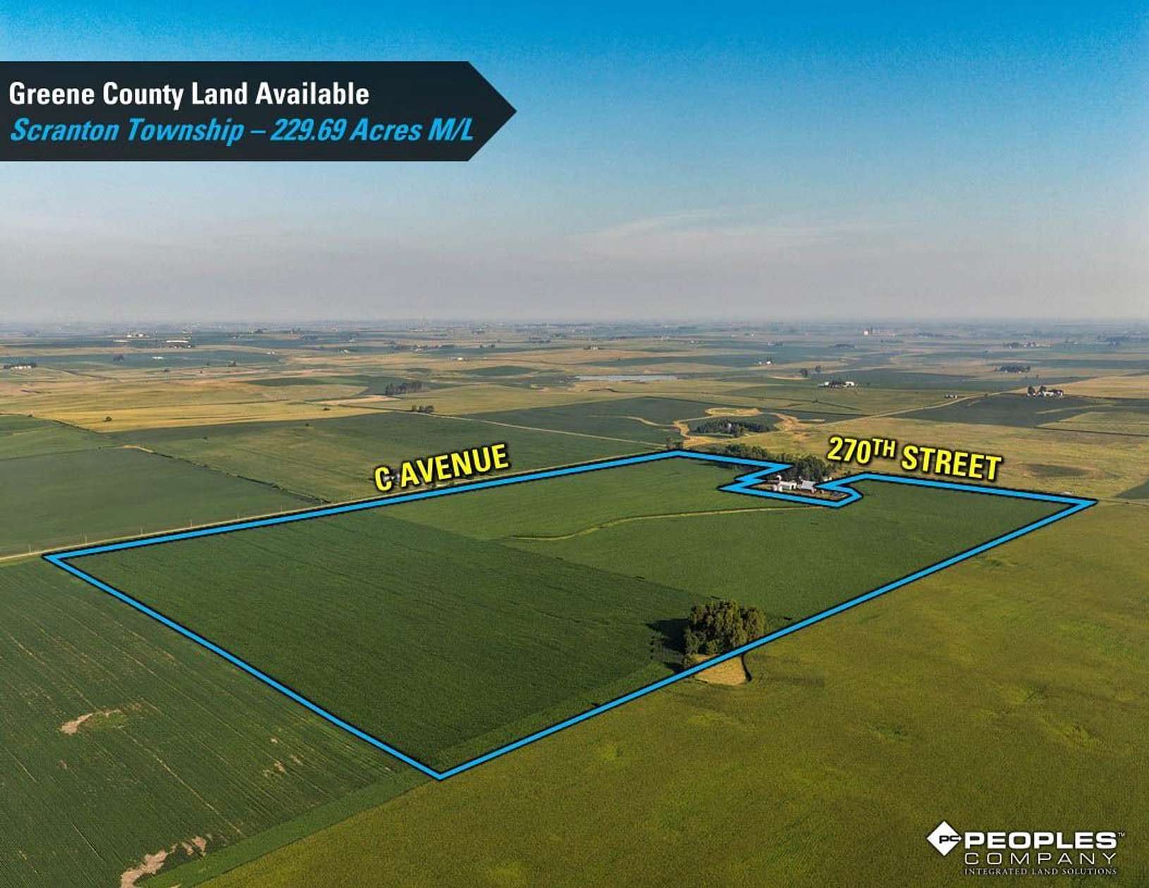 230 Acres of Land for Sale in Scranton, Iowa