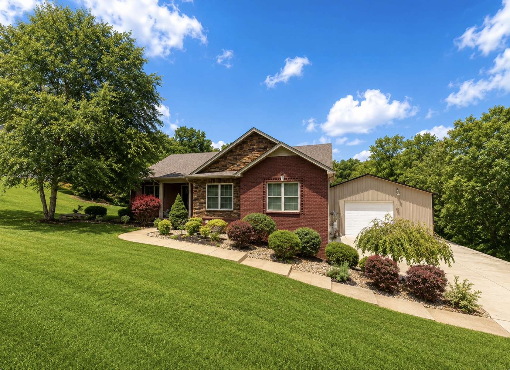 2.2 Acres of Land with Home for Sale in Clarksville, Tennessee
