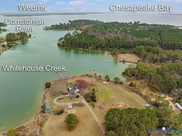 2.29 Acres of Land with Home for Sale in Lancaster, Virginia