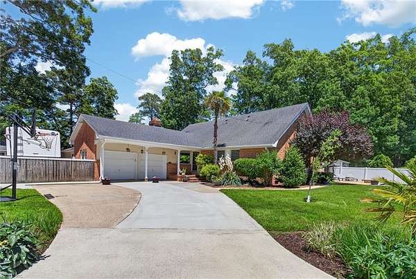 1.5 Acres of Land with Home for Sale in Virginia Beach, Virginia