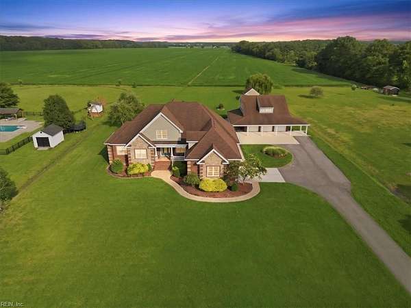 3 Acres of Land with Home for Sale in Chesapeake, Virginia