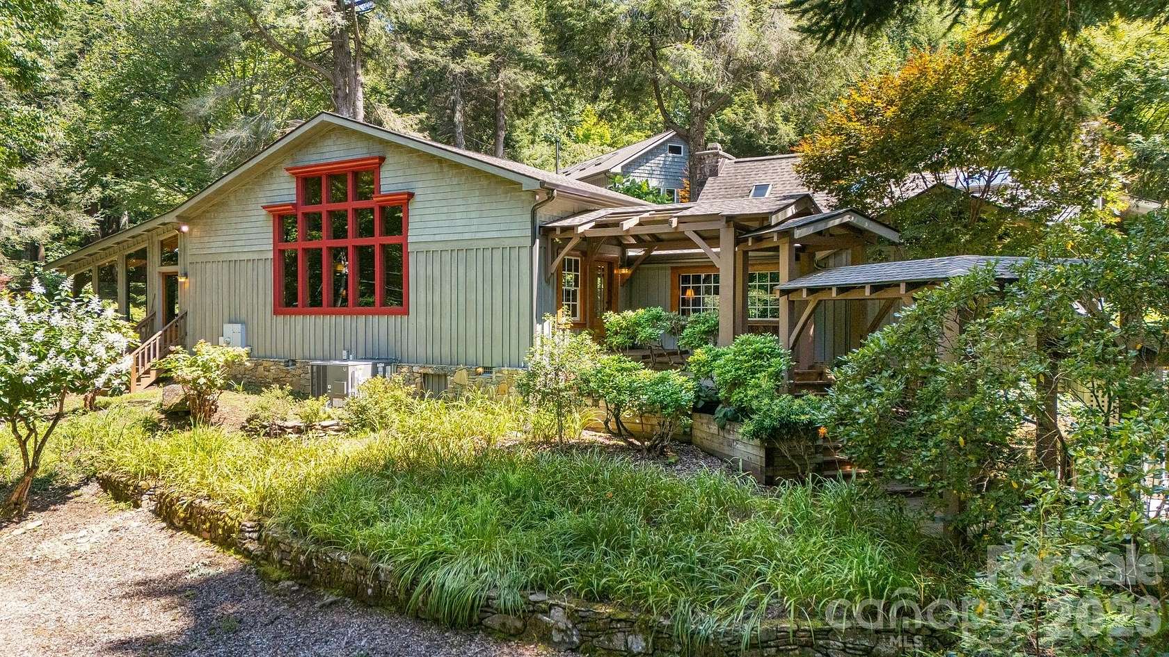 3.55 Acres of Land with Home for Sale in Waynesville, North Carolina